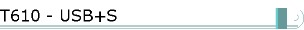 T610 - USB+S